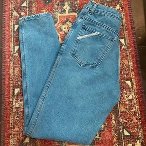Vintage balloon/mom/tapered jeans- oscar de la renta size 24